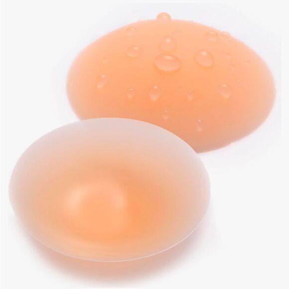 NIB New YODOYO Nipple Covers Sticky Adhesive Silicone Nipple Pasties Reusable - Picture 2 of 12
